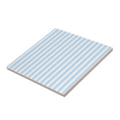 Carreau Blue Stripes Pattern Minimal Modern Summer (Côté)
