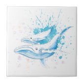 Carreau Blue Whales (Devant)