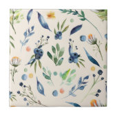 Carreau Blueberry et Daisy Clear Image en toute transparen (Devant)