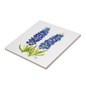 Carreau Bluebonnets Texas State Flowers Lupine Watercolor (Côté)