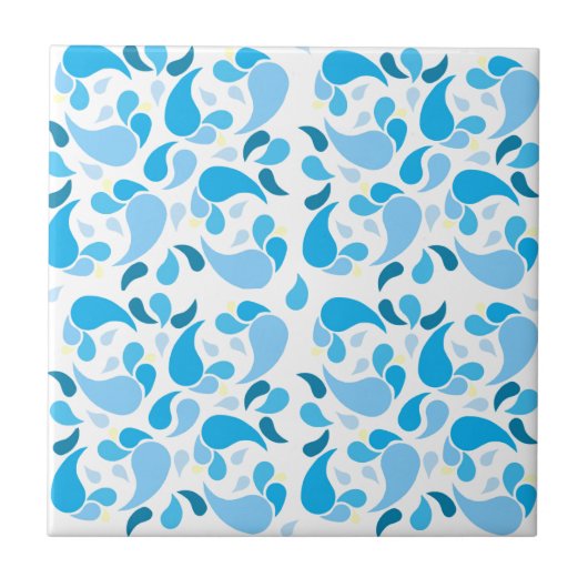 Carreau Blues d'été (Devant)