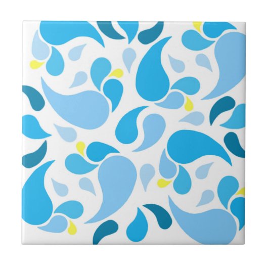 Carreau Blues d'été (Devant)