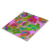 Carreau Blush Floral Twist Jacobéen (Côté)