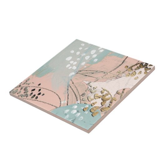 Carreau Blush & Gold I (Côté)