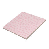Carreau Blush Pink Dots (Côté)