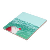 Carreau Bobeur de pêche dans l'eau (Côté)