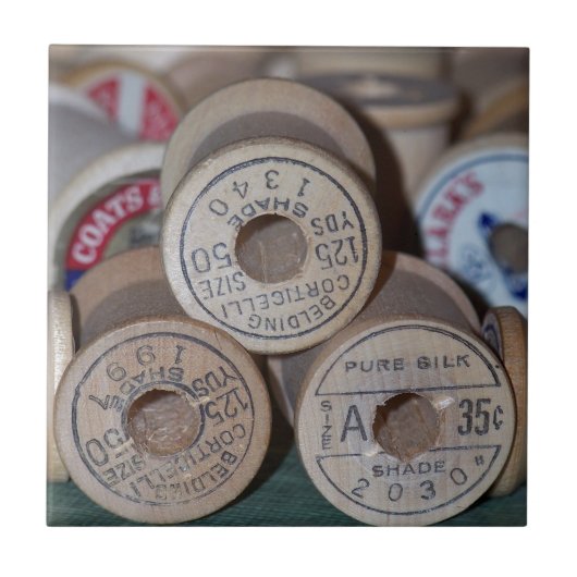 Carreau Bobines en bois (Devant)