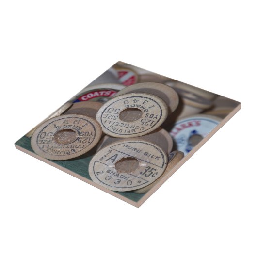 Carreau Bobines en bois (Côté)