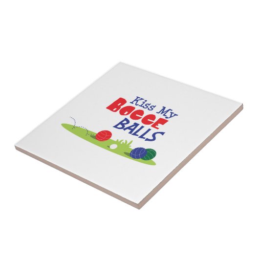 Carreau Bocce Ball (Côté)