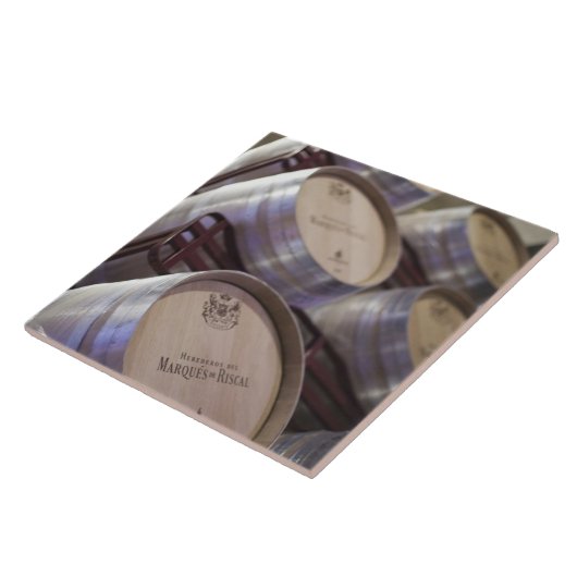 Carreau Bodega Marques de Riscal, cave à vin (Côté)