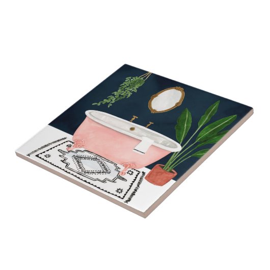 Carreau Boho Bath II (Côté)