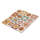 Carreau Boho Bloque Floral (Côté)