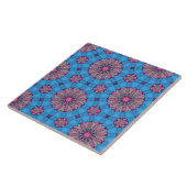 Carreau Boho floral rose (Côté)