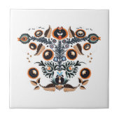 Carreau Boho Folk Motif (Devant)