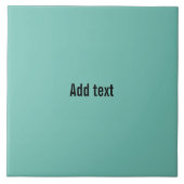 Carreau Boho Mountain Turquoise (Devant)