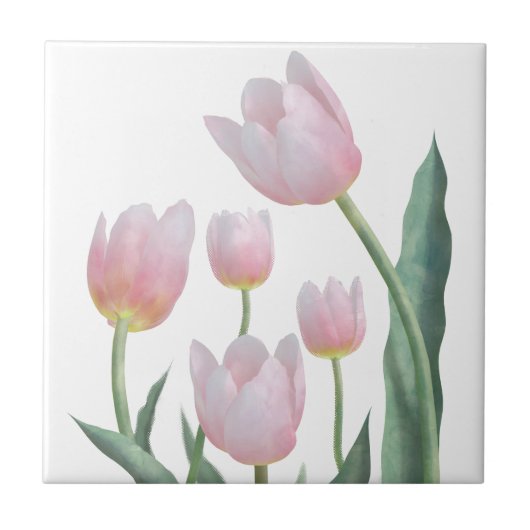 Carreau Boho Pastel Floral (Devant)