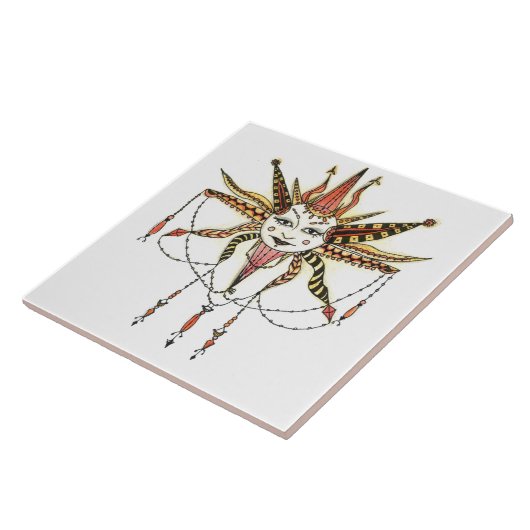 Carreau Boho Soleil (Côté)