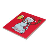 Carreau Boire de la bière Snowman Thunder_Cove (Côté)