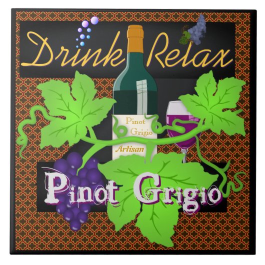 Carreau Boire Relax Pinot Grigio 2.0 Carrelage (Devant)