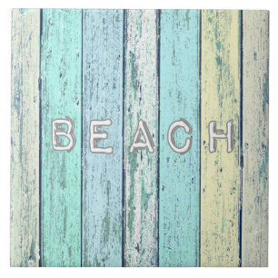 Carreau Bois de flottage rustique de plage