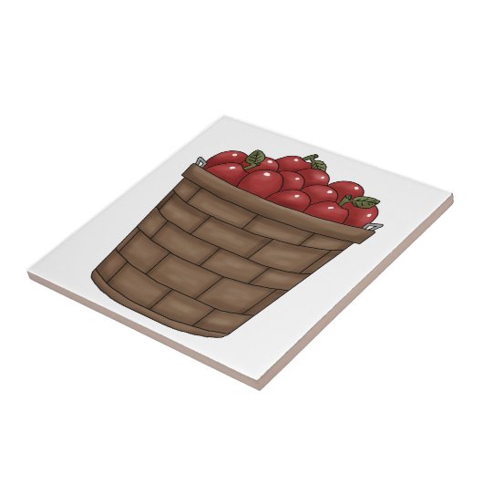 Carreau Boisseau de tuile de pommes (Côté)