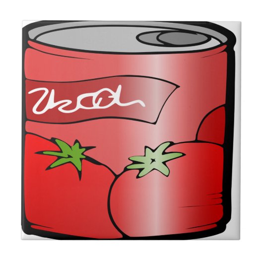 Carreau boisson peut boire jus tomate (Devant)