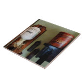 Carreau Boîte à café et moulin à café (Côté)