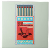 Carreau Boîte rétro de correspondances pop art (Devant)