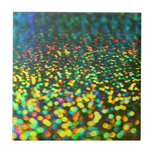 Carreau Bokeh coloré (Devant)