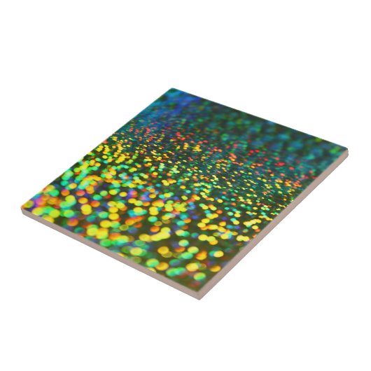 Carreau Bokeh coloré (Côté)