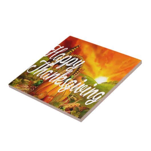 Carreau Bon thanksgiving (Côté)