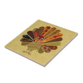 Carreau Bon thanksgiving coloré Turquie (Côté)