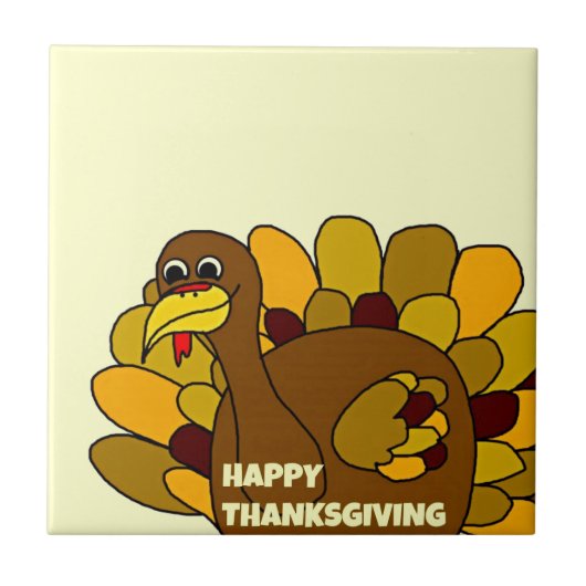 Carreau Bon thanksgiving Turquie (Devant)