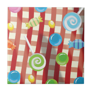 Carreau Bonbons Dessin Animé