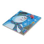 Carreau Bonhomme de neige (Côté)