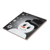 Carreau Bonhomme de neige givré (Côté)