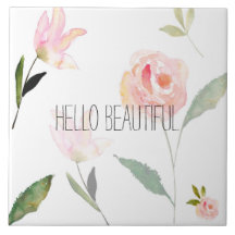 Bonjour belle aquarelle florale