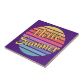 Carreau Bonjour été (Côté)