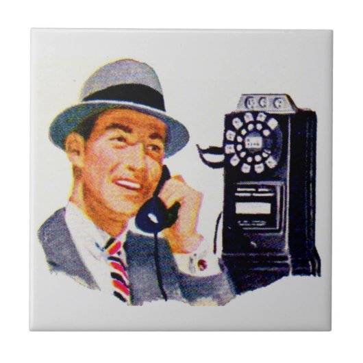 Carreau Bonjour, Mabel ? C'est Tony. (Devant)