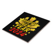 Carreau Bonne année 2024  (Côté)