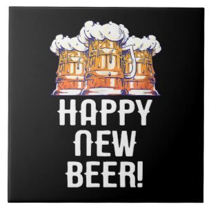 Carreau BONNE ANNÉE BIÈRE ! Soirée du Nouvel An Boire