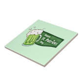 Carreau Bonne bière St. Patricks Day (Côté)