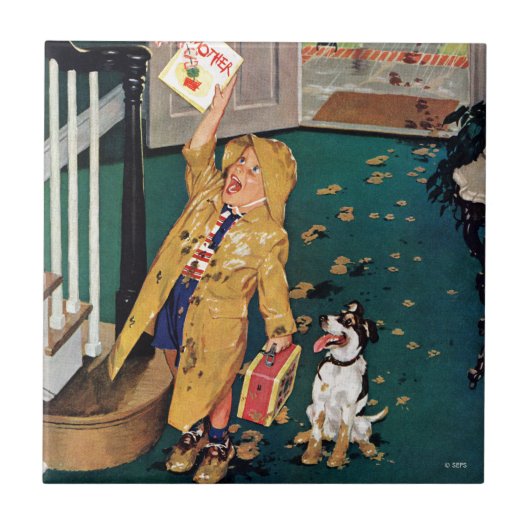 Carreau Bonne fête des mères (Devant)