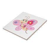 CARREAU BONNE PETITE FILLE À BOUTTERFLY (Côté)