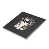 Carreau Boo Jee Cute Ghost Halloween Leopard Design_1 (Côté)