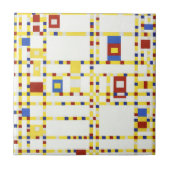 Carreau Boogie Broadway de Piet Mondrian 1942 (Devant)