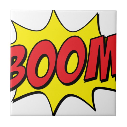 Carreau Boom Comic (Devant)