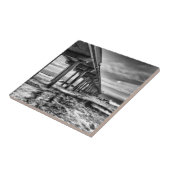 Carreau Bord d'eau du B&W à l'aube, Californie (Côté)