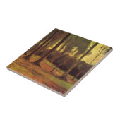 Carreau Bord d'un bois par Vincent van Gogh (Côté)