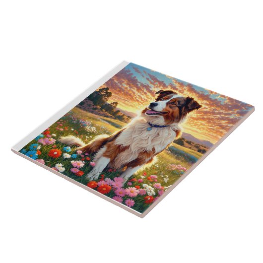 Carreau Border Collie Shepherd Dog (Côté)